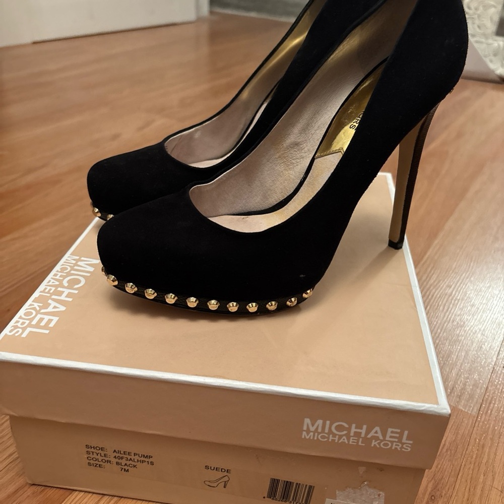 Michael Kors studded heels